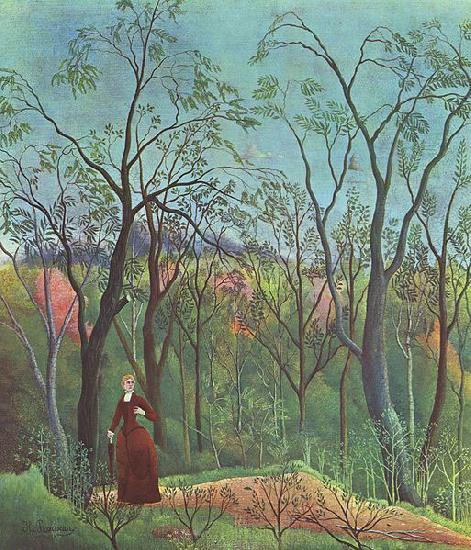 Henri Rousseau Am Waldrand oil painting image